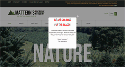 Desktop Screenshot of matterntrees.com